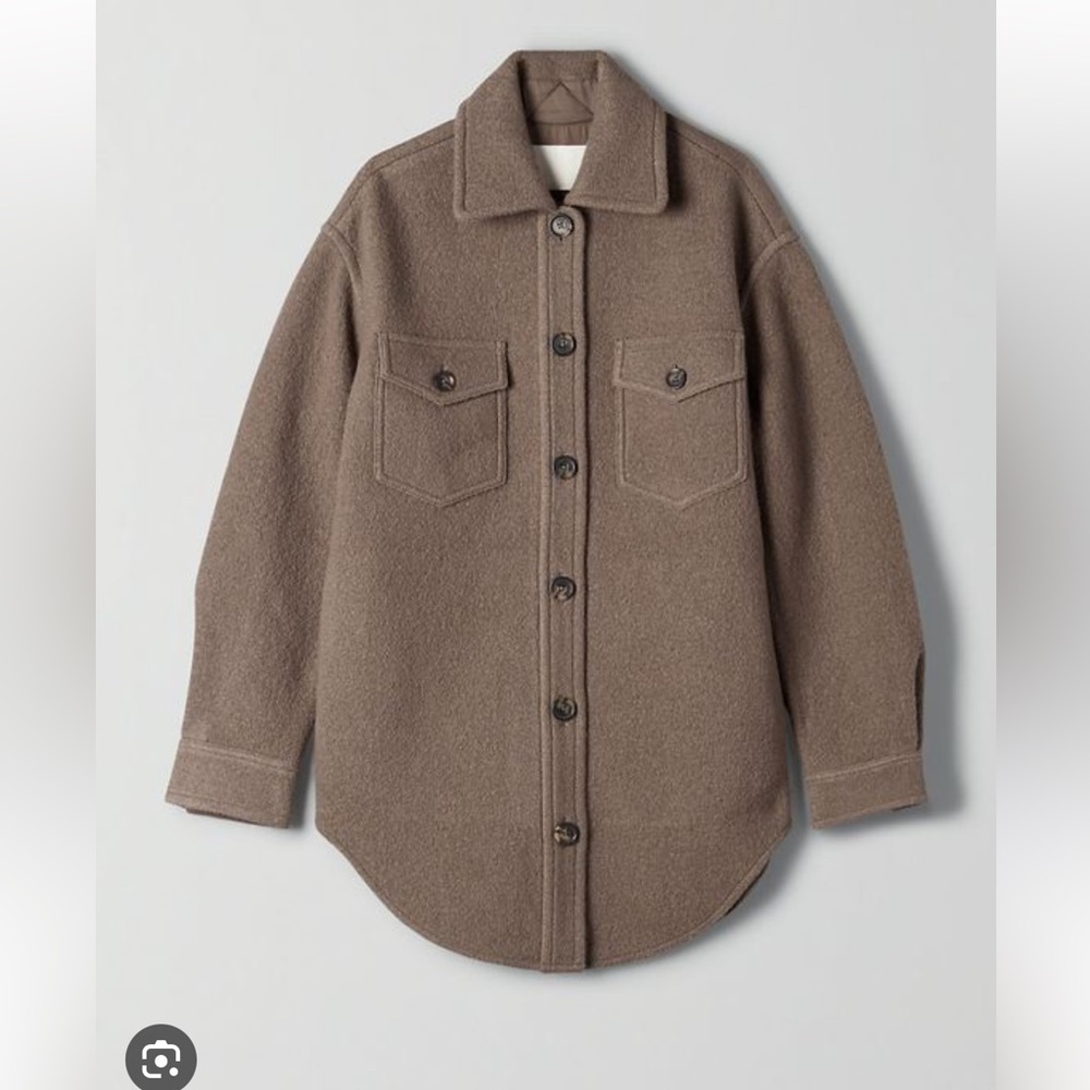 Aritzia Wilfred Ganna jacket in bristle